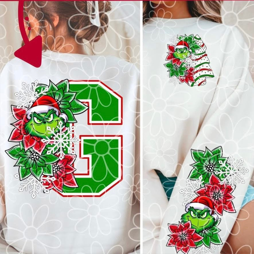 Grinch with sleeve